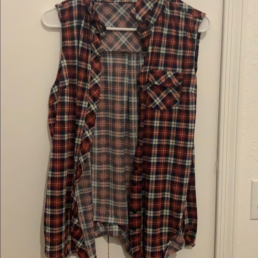 Tank Top Flannel
